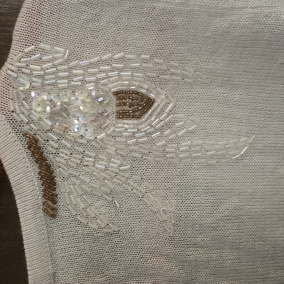 Free People Wool Blend With Sequins Cardigan - Picture 8 of 15